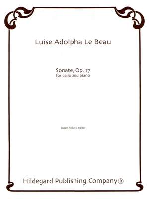 Luise Adolpha Le Beau: Sonata Op.17