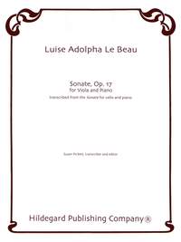 Luise Adolpha Le Beau: Sonate
