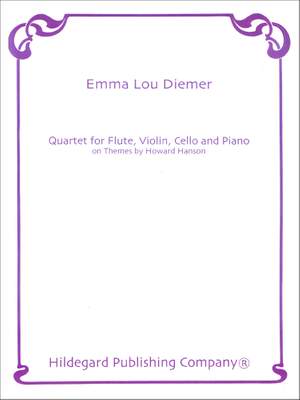 Emma Lou Diemer: Quartet for Flute, Violin, Cello and Piano