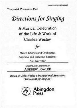 Charles Wesley_Andrew Fowler: Directions for Singing