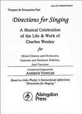 Charles Wesley_Andrew Fowler: Directions for Singing