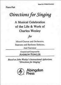 Charles Wesley_Andrew Fowler: Directions for Singing