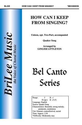 Ginger Littleton: How Can I Keep From Singing?