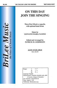 Giovanni Maria Nanino: On This Day Join The Singing