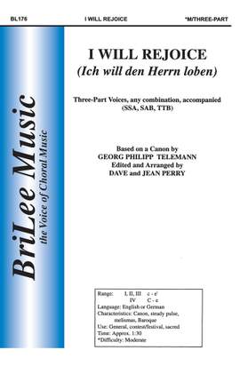 Georg Philipp Telemann: I Will Rejoice