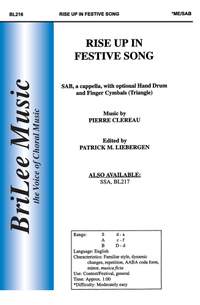Pierre Clereau: Rise Up In Festive Song