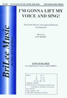 Lon Beery: I'm Gonna Lift My Voice and Sing!