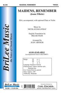 Peg Hutson_Judy Arthur: Maidens, Remember (Jeune Fillette)