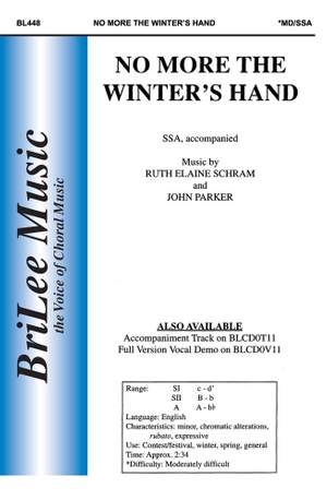 Ruth Elaine Schram: No More The Winter's Hand