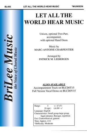 Marc-Antoine Charpentier: Let All The World Hear Music