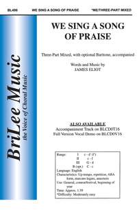 James Eliot: We Sing A Song Of Praise