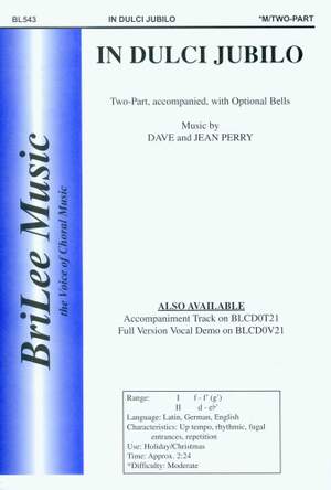 David A. Perry_Jean L. Perry: In Dulci Jubilo