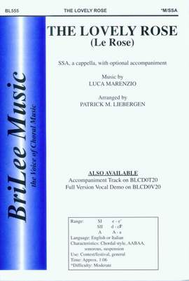 Luca Marenzio: Lovely Rose, The (Le Rose)