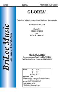 Vicki Baker_Bryce Gage: Gloria