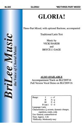 Vicki Baker_Bryce Gage: Gloria