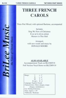 Donald Paul Moore: Three French Carols