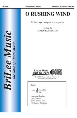 Mark Patterson: O Rushing Wind