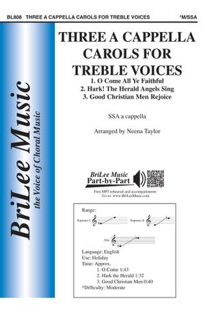 Three A Cappella Carols for Treble Voices