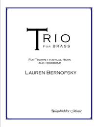 Lauren Bernofsky: Trio for Brass