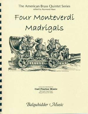 Claudio Monteverdi: Four Monteverdi Madrigals