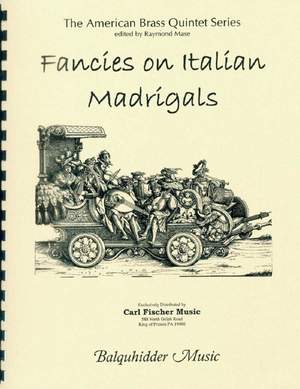 Fancies On Italian Madrigals