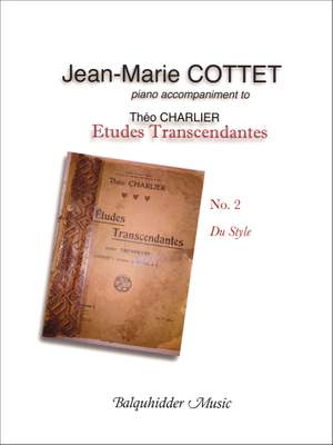 Jean-Marie Cottet: Charlier Etude No. 2