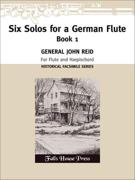 General Reid: Six Solos for A German Flute Book 1 (Facsimil