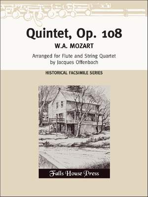 Wolfgang Amadeus Mozart: Quintet for Flute & Strings (Facsimile)