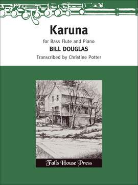 Bill Douglas: Karuna for Bass Flute and Piano