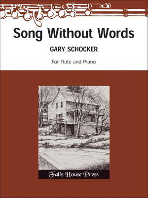 Gary Schocker: Song Without Words for Flute and Piano