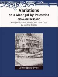 Martha Rearick_Giovanni Bassano: Variations On A Madrigal By Palestrina