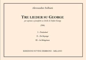 Alessandro Solbiati: Tre Lieder Su George