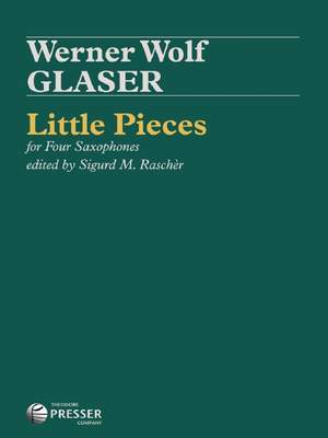 Werner Wolf Glaser: Little Pieces