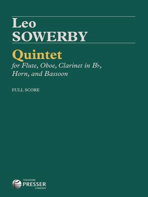 Leo Sowerby: Quintet
