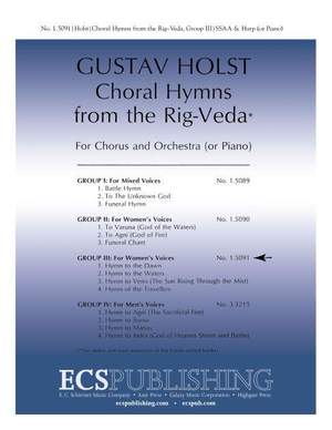 Gustav Holst: Choral Hymns from the Rig-Veda, Group 3