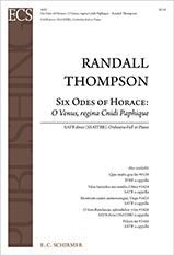 Randall Thompson: Six Odes of Horace: O Venus, Regina Cnidi Paphique