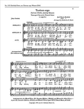 Jose Maria Beobide: Tantum ergo