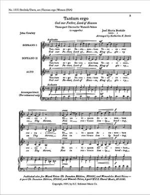 Jose Maria Beobide: Tantum ergo