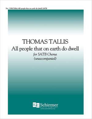 Thomas Tallis: All People that on Earth do Dwell