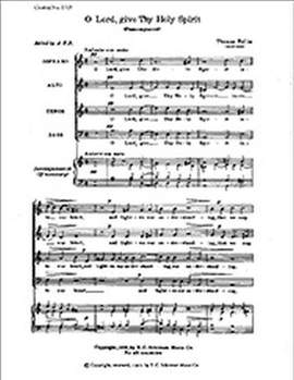 Thomas Tallis: O Lord, Give Thy Holy Spirit