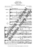 Thomas Morley: Agnus Dei Product Image