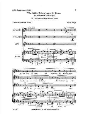 Vally Weigl: A Christmas Folk-Song