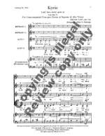 Antonio Lotti: Kyrie Product Image