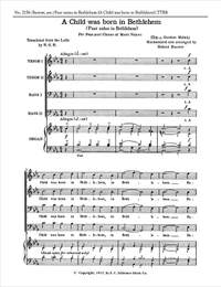 Robert G. Barrow: Puer natus