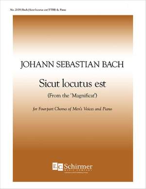 Johann Sebastian Bach: Magnificat: Sicut locutus est