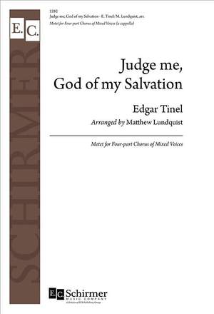 Edgar Tinel: Judge Me, God of My Salvation