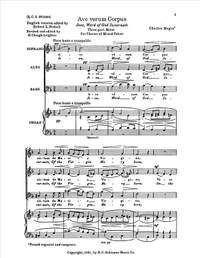 Charles Magin: Ave verum Corpus