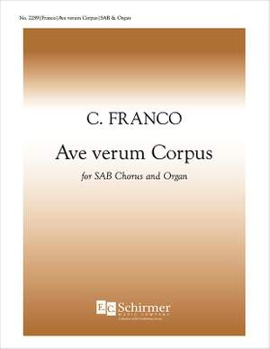 C. Franco: Ave verum Corpus