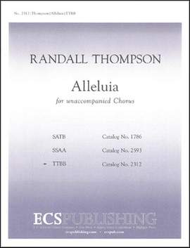Randall Thompson: Alleluia