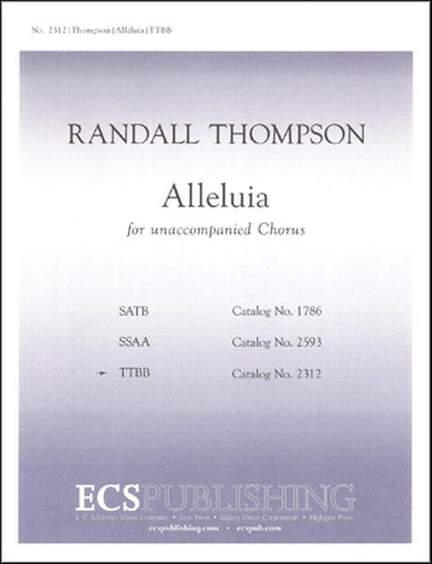 Randall Thompson: Alleluia
